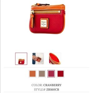 NWT Dooney and Bourke coin case